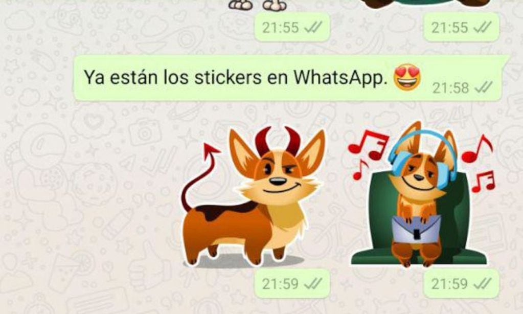 stickers en WhatsApp