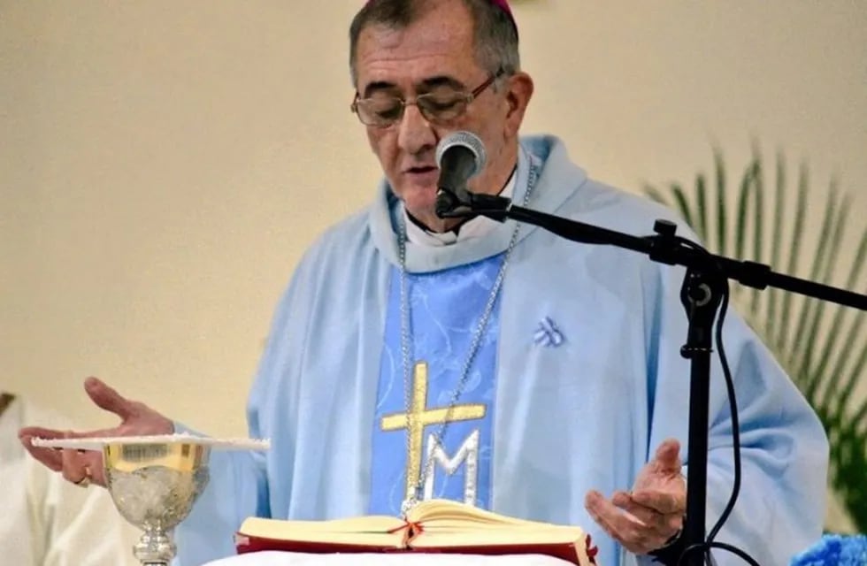 Obispo de Posadas, monseñor Juan Rubén Martínez.