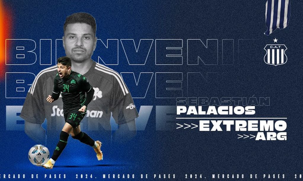 Talleres confirmó el regreso de Tucu Palacios.