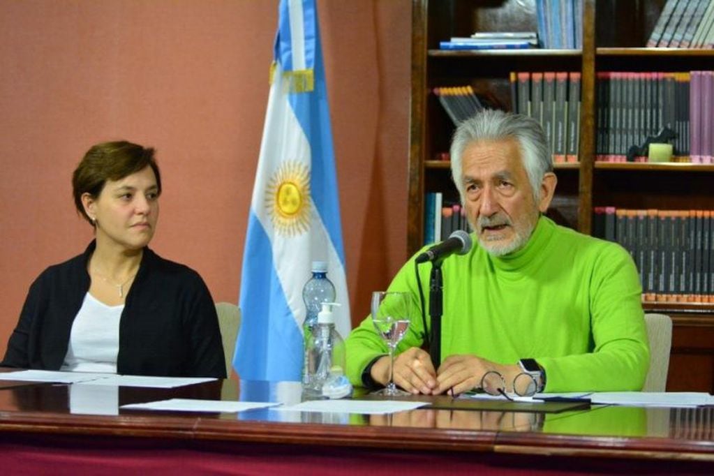 Alberto Rodríguez Saá y María José Zanglá