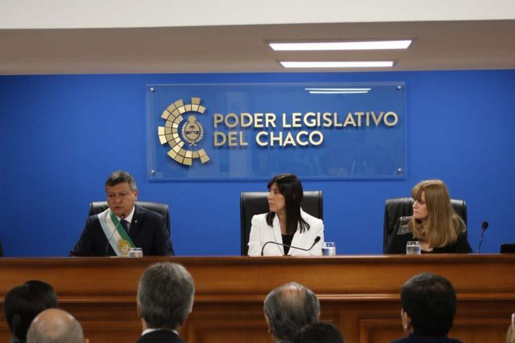 Domingo Peppo inauguró el 51° período de sesiones ordinarias de la Legislatura del Chaco anunciando su candidatura a la reelección.