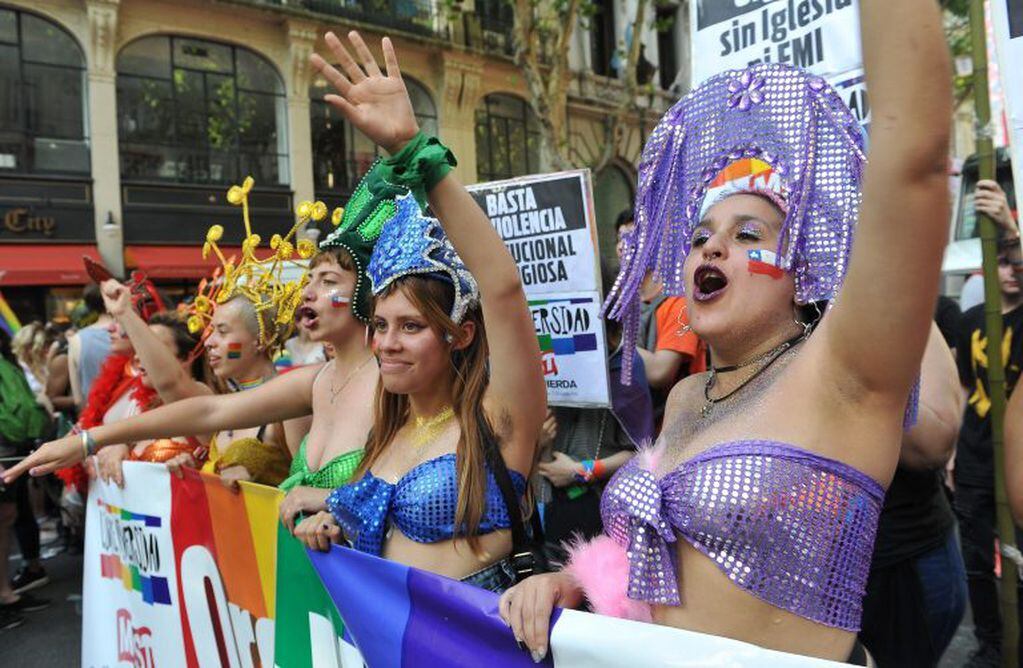 Marcha del Orgullo en Buenos Aires (Argentina) EFE/ Enrique García Medina