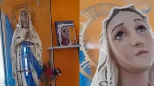 La historia de la Virgen que llora sangre: ocurrió 14 veces en el 2022 y le atribuyen curaciones.