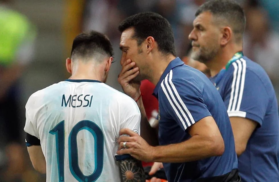 El nivel de Lionel Messi, un respaldo fuerte para Lionel Scaloni en la selección nacional. (AP)