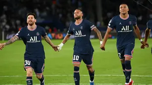 El temible tridente del PSG