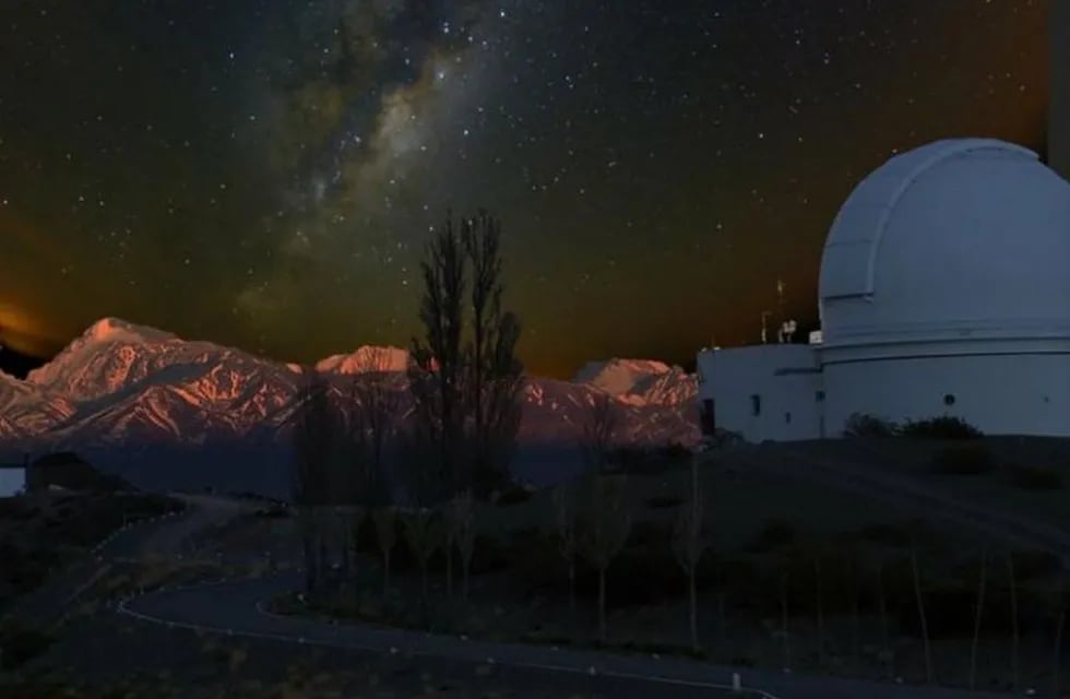 Parte de las observaciones fueron realizadas desde el Complejo Astronómico El Leoncito, ubicado en Calingasta. Diario La Provincia SJ