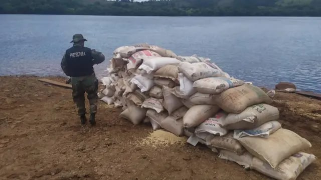 Incautaron más de 10 toneladas de soja en El Soberbio