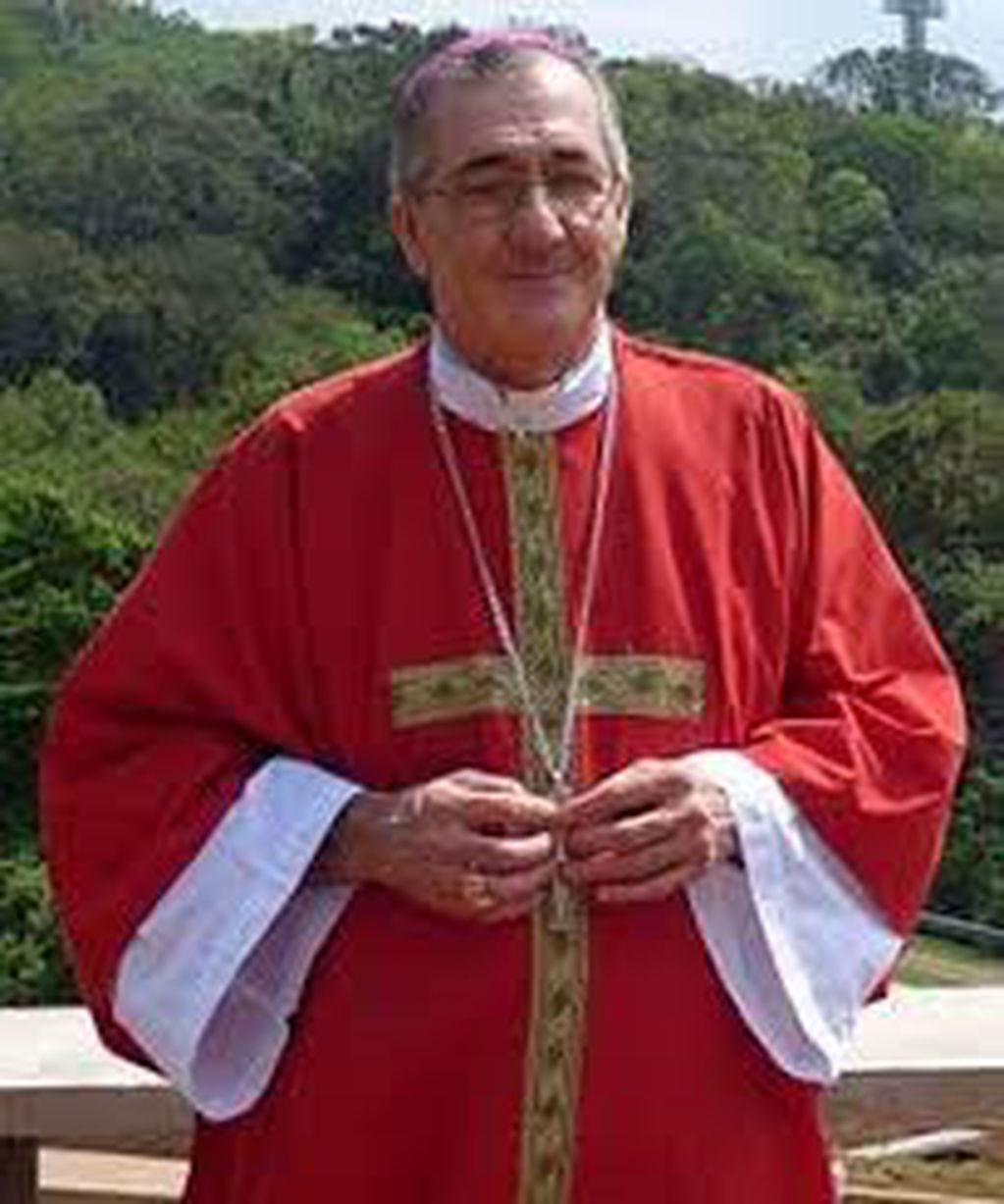 Juan Rubén Martínez, obispo de Posadas, celebra el 25º aniversario de su consagración episcopal. (WEB)