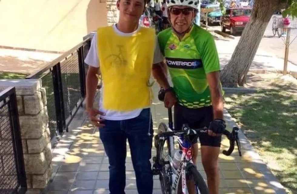 Rodrigo y Ricrado Buteler y una misma pasión, el ciclismo.