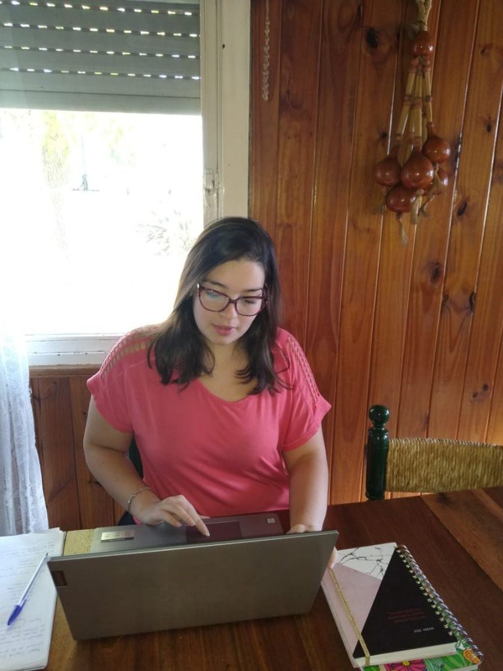 Emma Rodríguez Bravo, estudia primer año de Traductorado de Inglés en la Universidad Nacional de La Plata