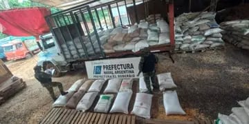 Incautan contrabando de soja en El Soberbio
