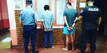 Policía de Eldorado detuvieron a dos delincuentes