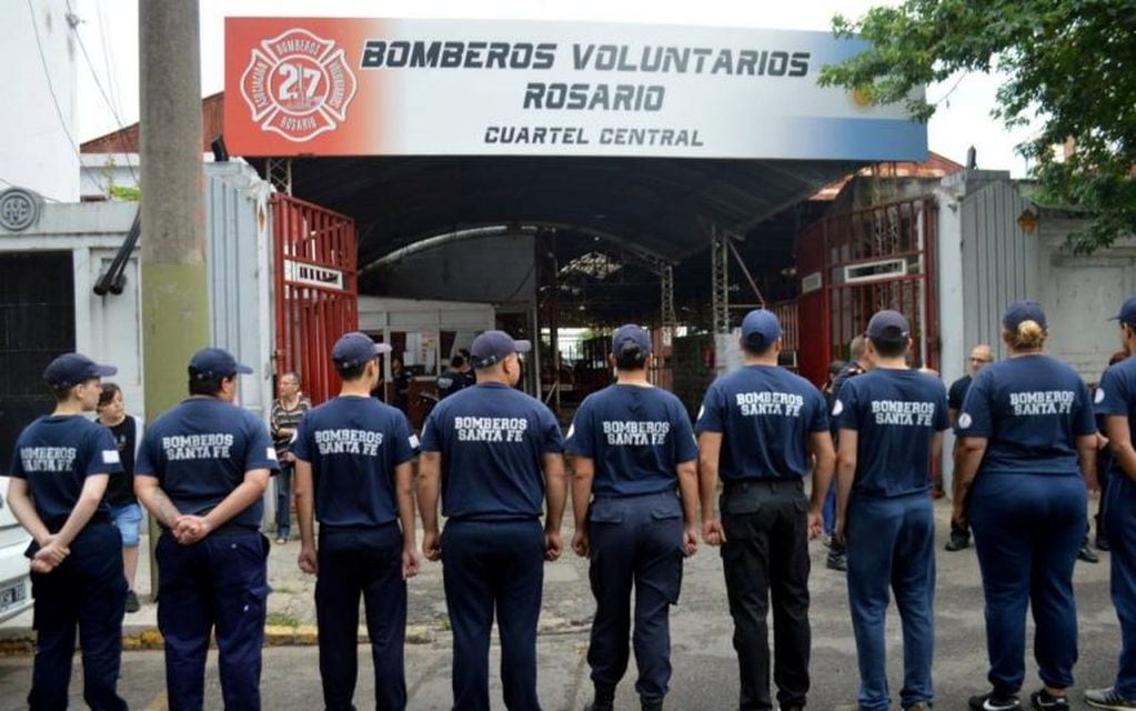 La convocatoria fue hecha por los Bomberos Voluntarios de Rosario. (Facebook)