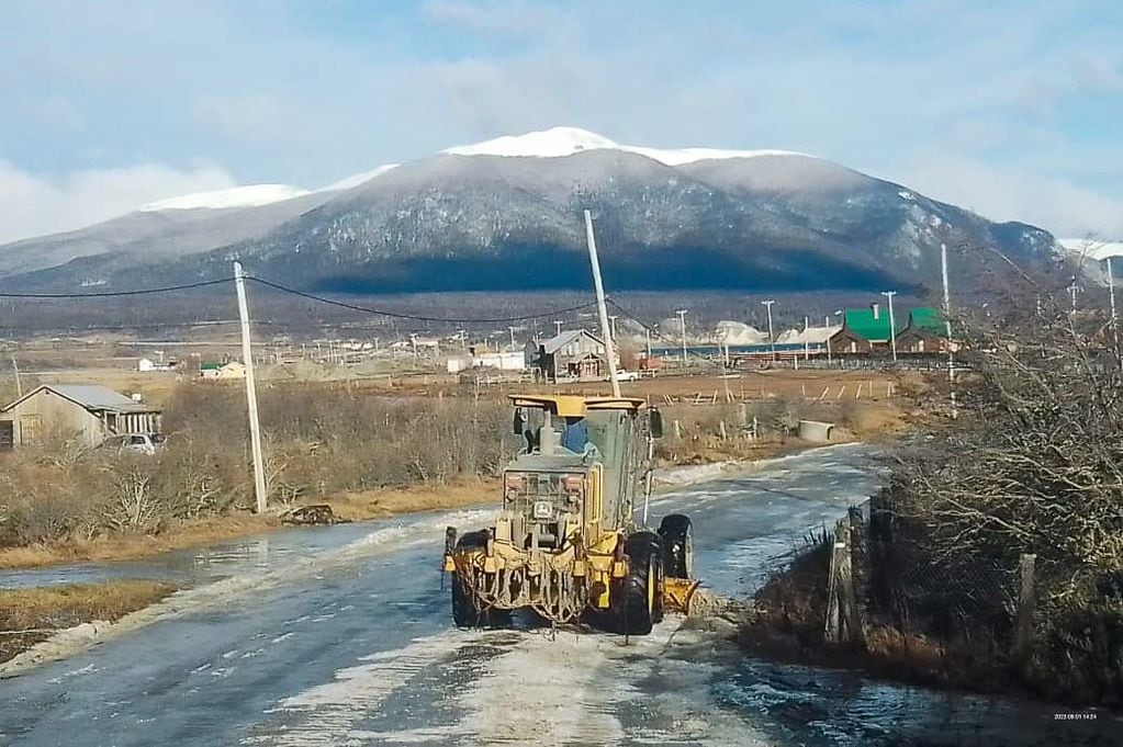 Vialidad intensifica los trabajos de mantenimiento de las rutas de Tierra del Fuego