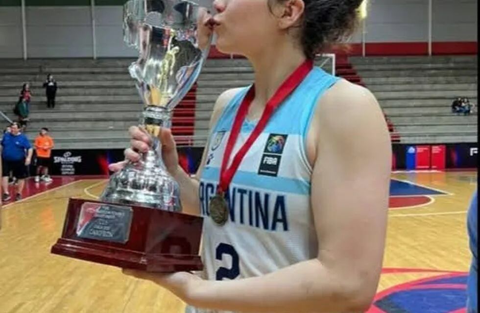 Isabella Boullón ya es campeona Sudamericana U15
