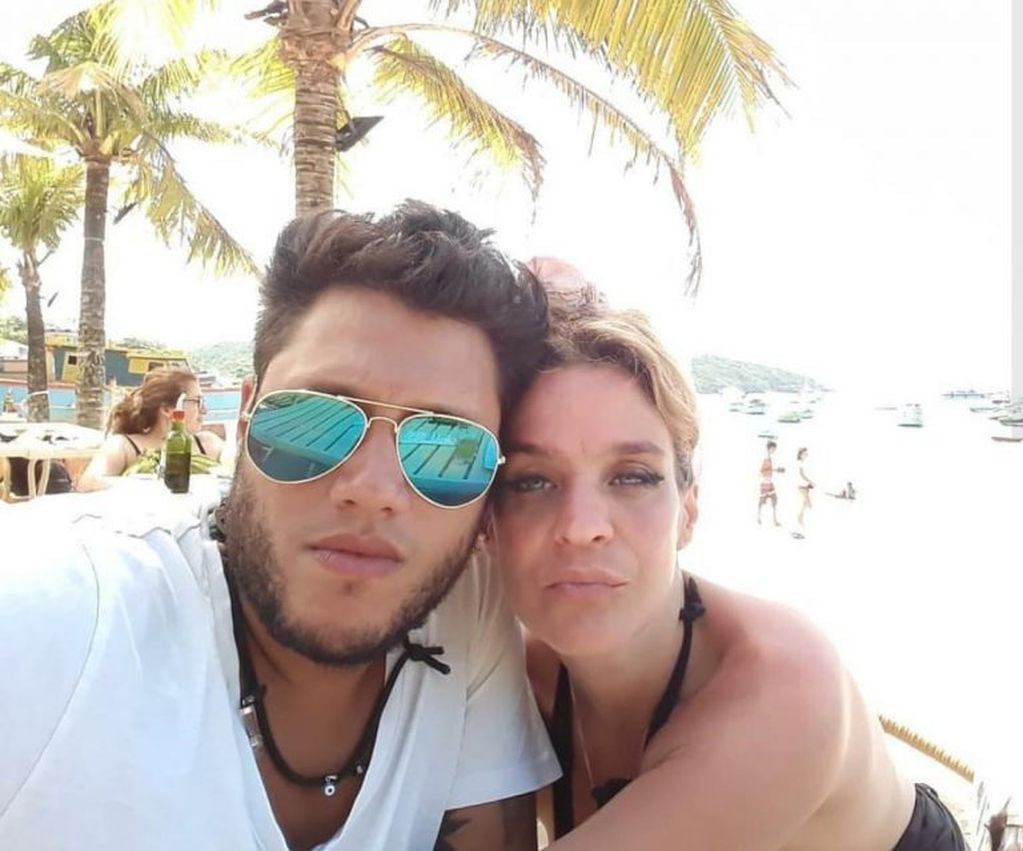 Leticia Brédice y su novio (Foto: Instagram/parrifx)