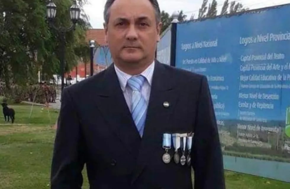 Darío Hernández, el héroe de Malvinas que recuperó sus medallas tras sufrir un robo en Carlos Paz. (Foto: gentileza Darío Hernández).