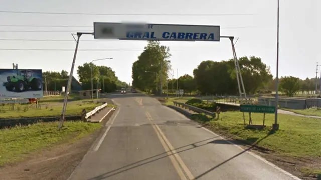 LOCALIDAD. General Cabrera (Captura / Google Street View).