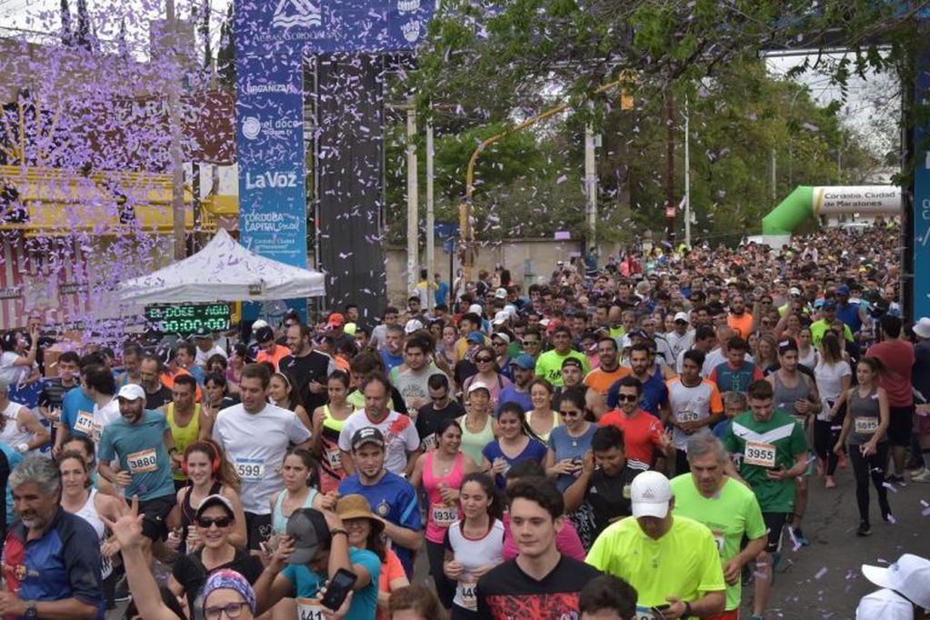 La Maratón de Córdoba 2019 contó con la presencia de más de 6.000 corredores. (La Voz)