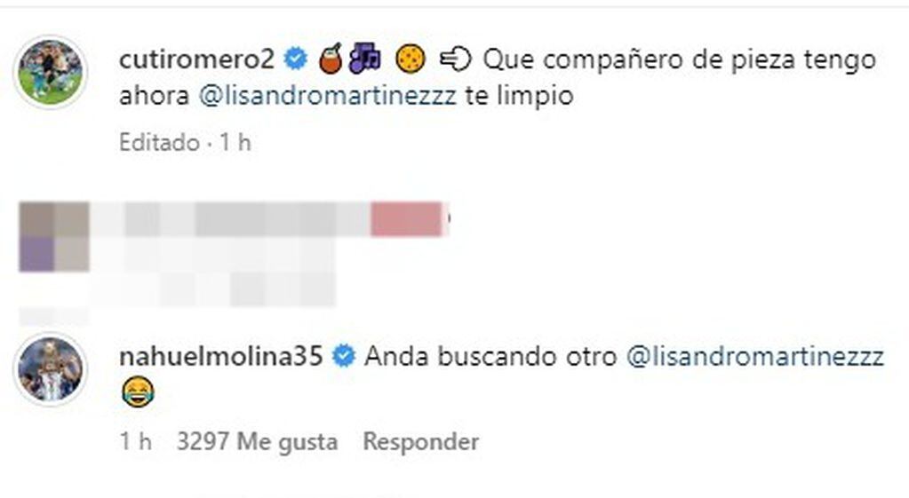 Romero y Molina mandaron a mudar a Martínez.