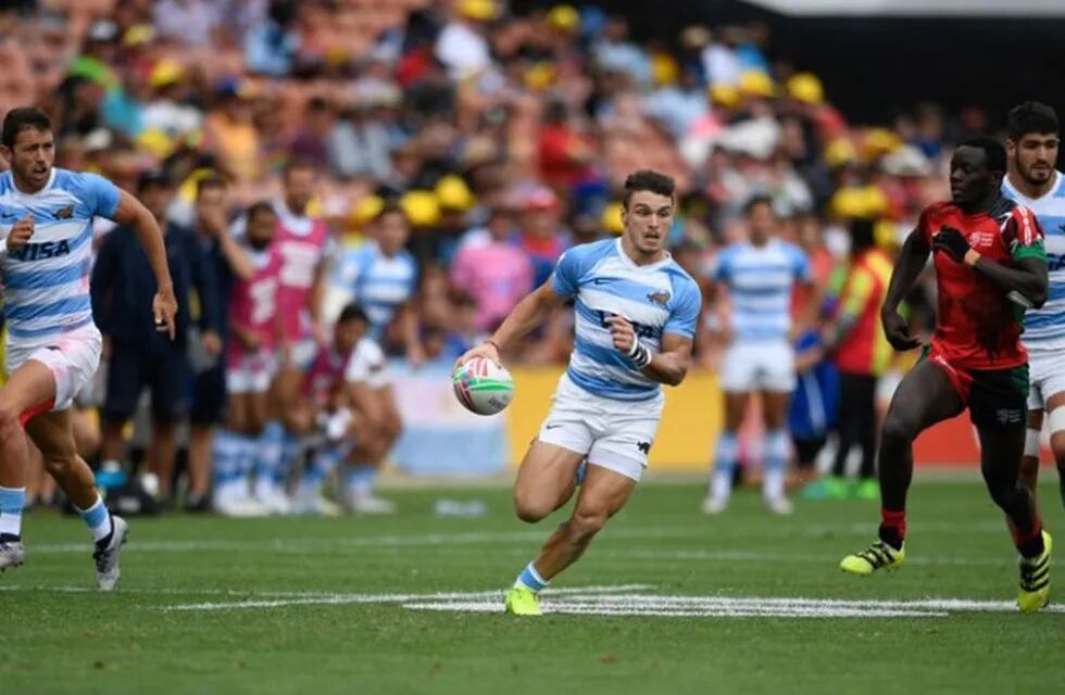 Mateo Carreras, tucumano destacado en Los Pumas seven (Prensa UAR)