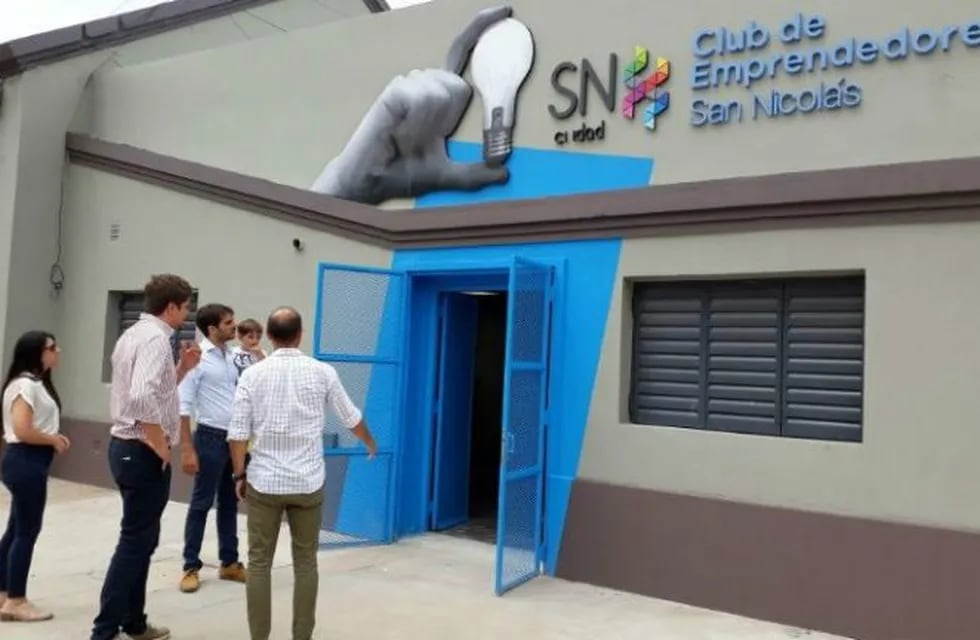 El Club de Emprendedores abrirá sus puertas este jueves. (Municipalidad de San Nicolás)