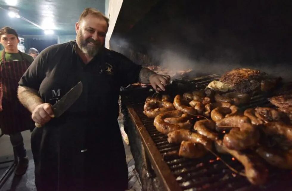 Ángel, el compañero de Sergio en la parrilla.