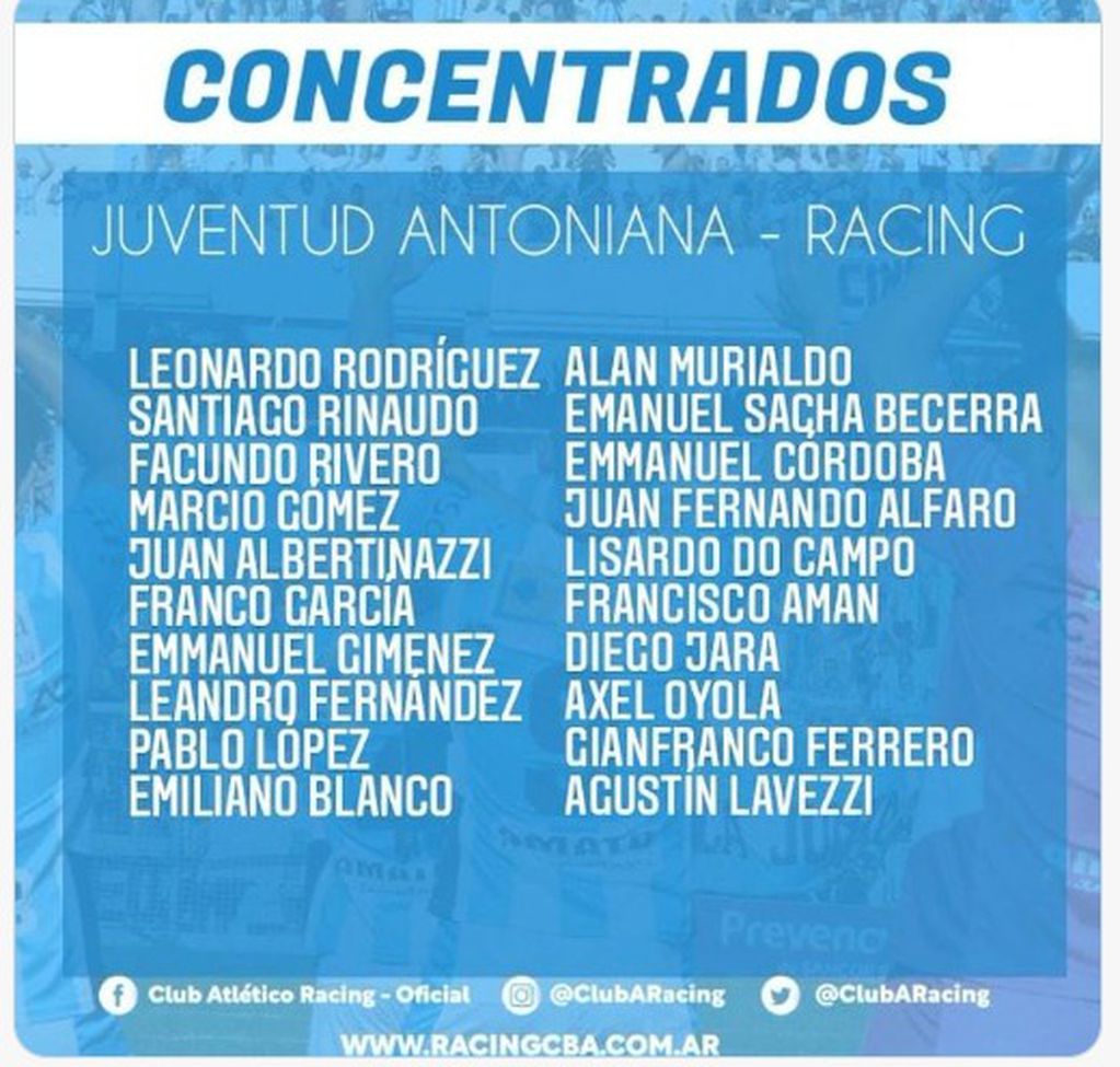 Racing se presenta este domingo en Salta, en ganador por su clasificación en Copa Argentina.