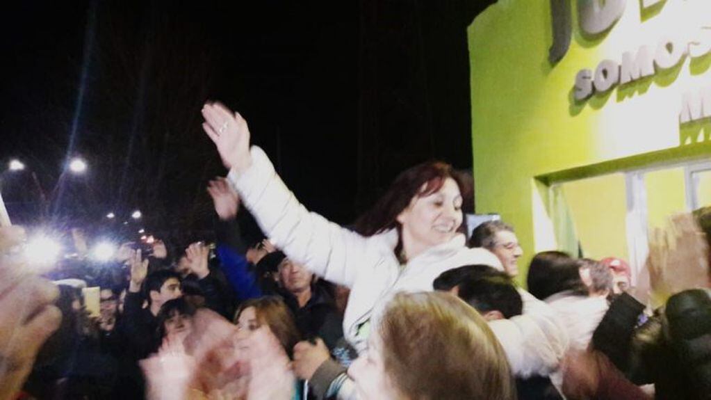 Silvina Frias del JSRN ganó en Maquinchao con 673 votos.