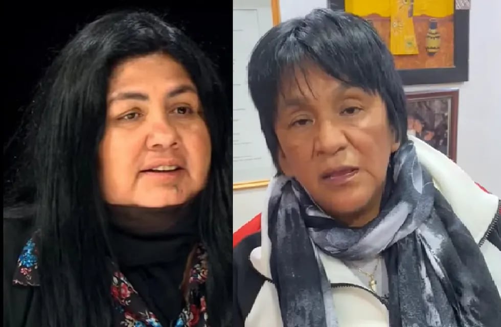 Mirta Guerrero y Milagro Sala: antes compañeras en el manejo de la organización "Túpac Amaru", ahora enfrentadas por denuncias de corrupción y violencia.