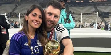 Messi y Antonela Roccuzzo