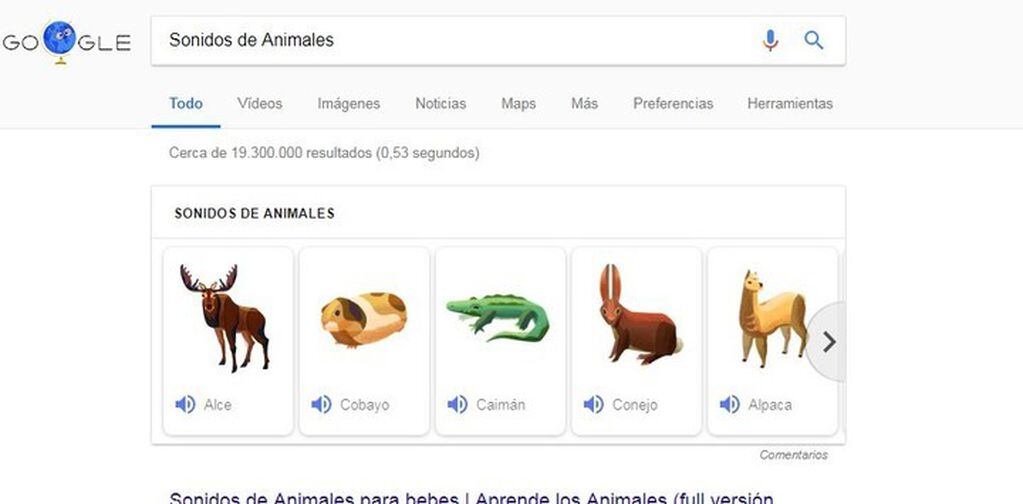 usos secretos de google