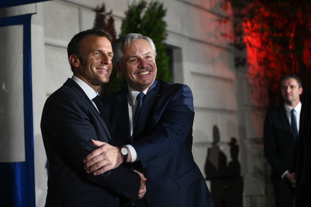 Alberto Fernández y Emmanuel Macron comparten agenda durante tres días