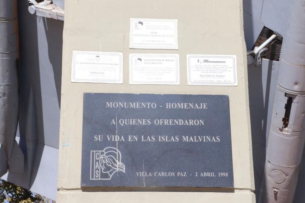 Se restauraron monumentos históricos de los espacios públicos de Carlos Paz