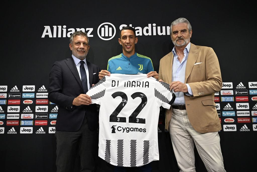 Angel Di María fue presentado de manera oficial en la Juventus. (@juventusfc)