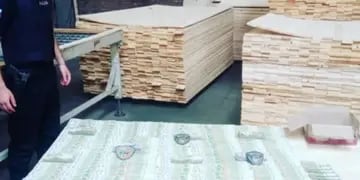 Hipólito Yrigoyen: recuperan millonario motín robado a una carpintería