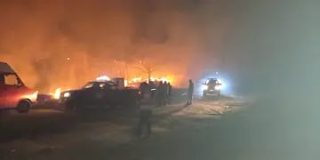 Incendio Santa Cruz del Lago