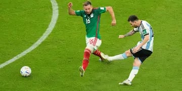 La secuencia del golazo de Lionel Messi a México
