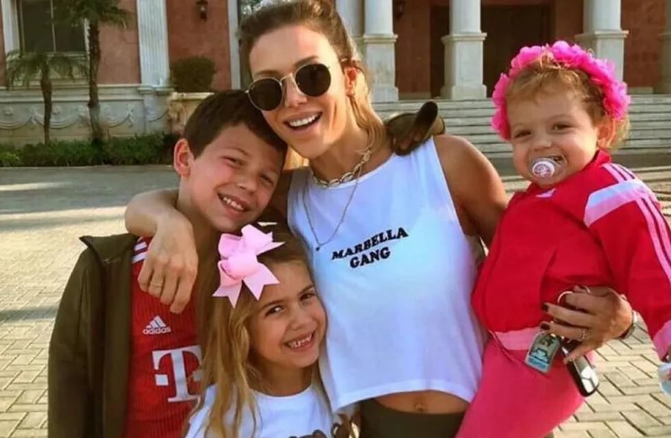 El tierno video de la hija más chica de Evangelina Anderson y Martín Demichelis