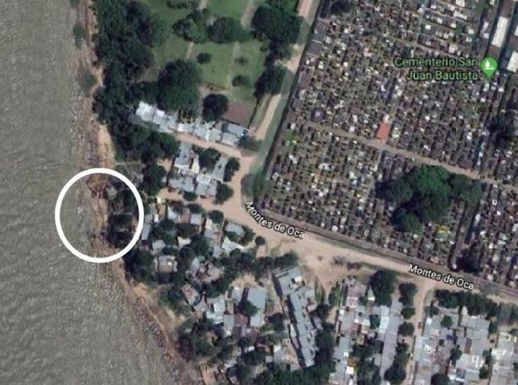 El lugar donde ocurrió el crimen. (Google Maps)