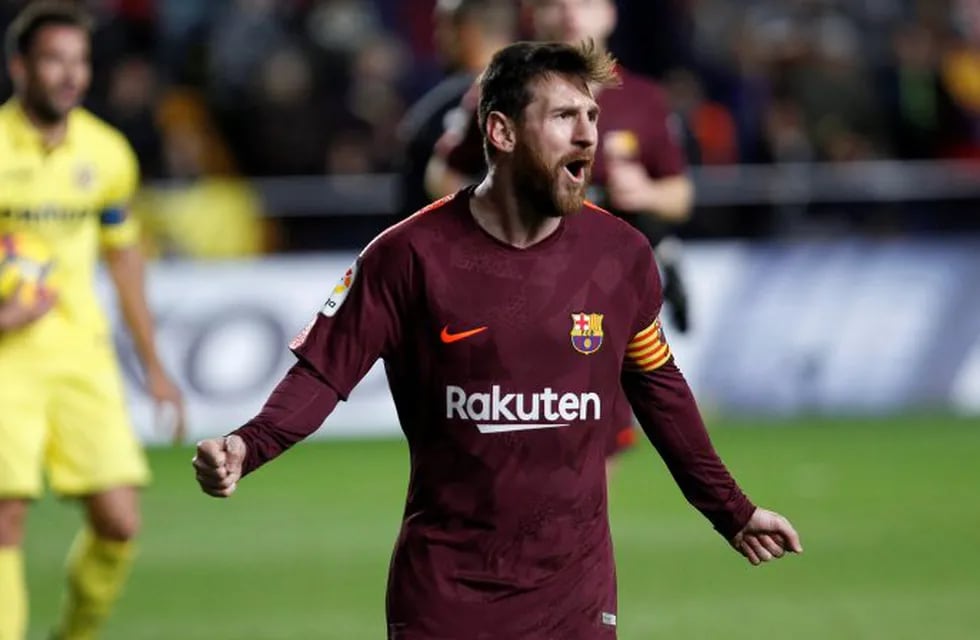 Messi fue elegido por una revista inglesa como el mejor jugador del 2017. Foto: AP.