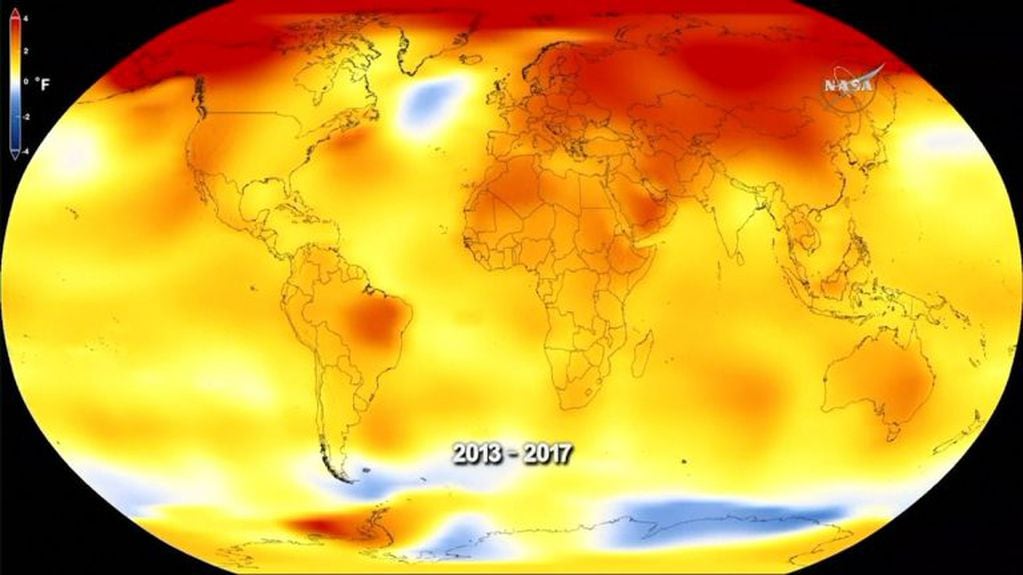 Calentamiento global - aumento de los niveles del mar.