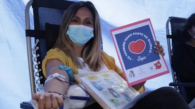 Donación de sangre en Jujuy