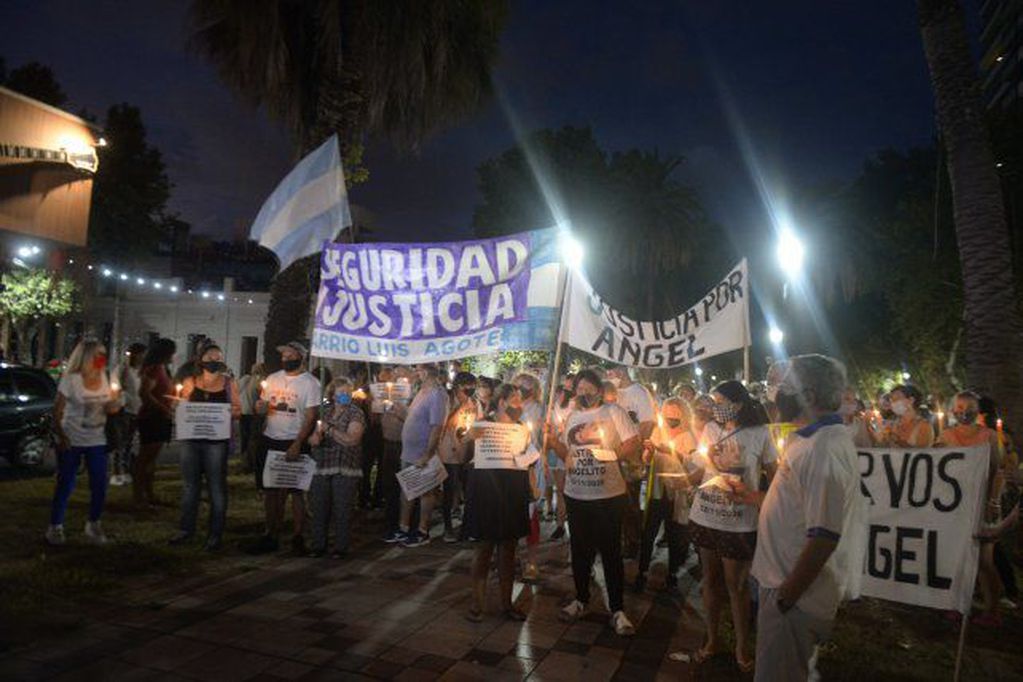 Marcha en reclamo de más seguridad en Rosario (Leo Vincenti)