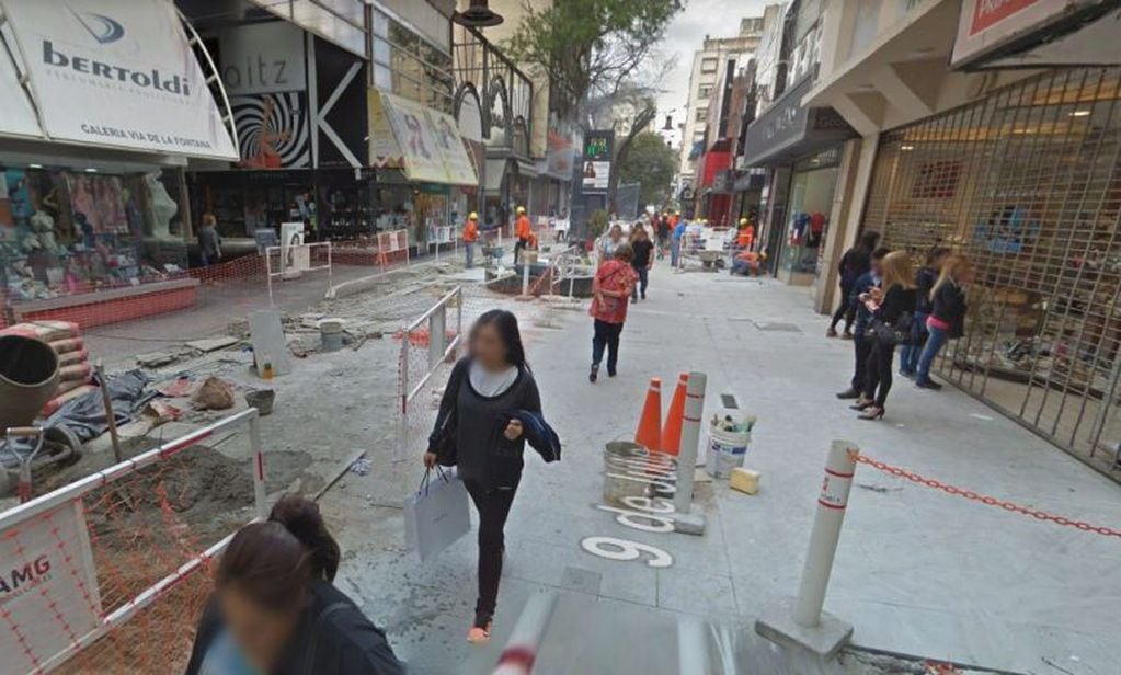 La peatonal de Córdoba, otro de los lugares señalado.