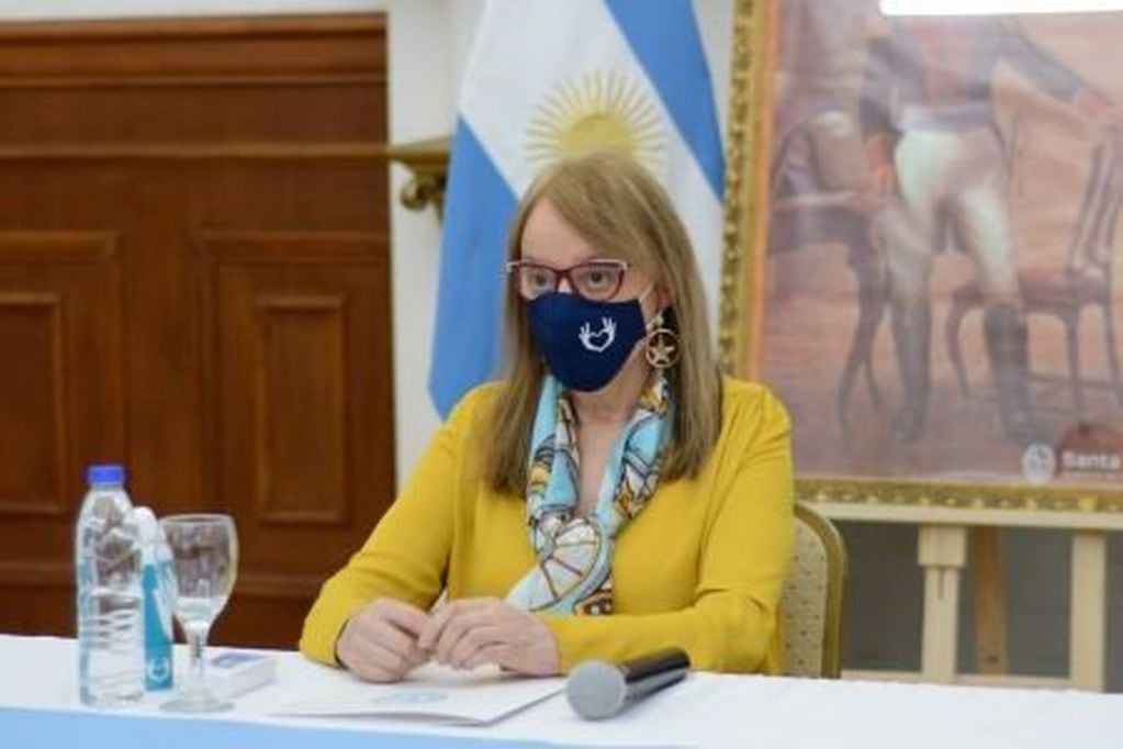 Gobernadora de Santa Cruz, Alicia Kirchner.