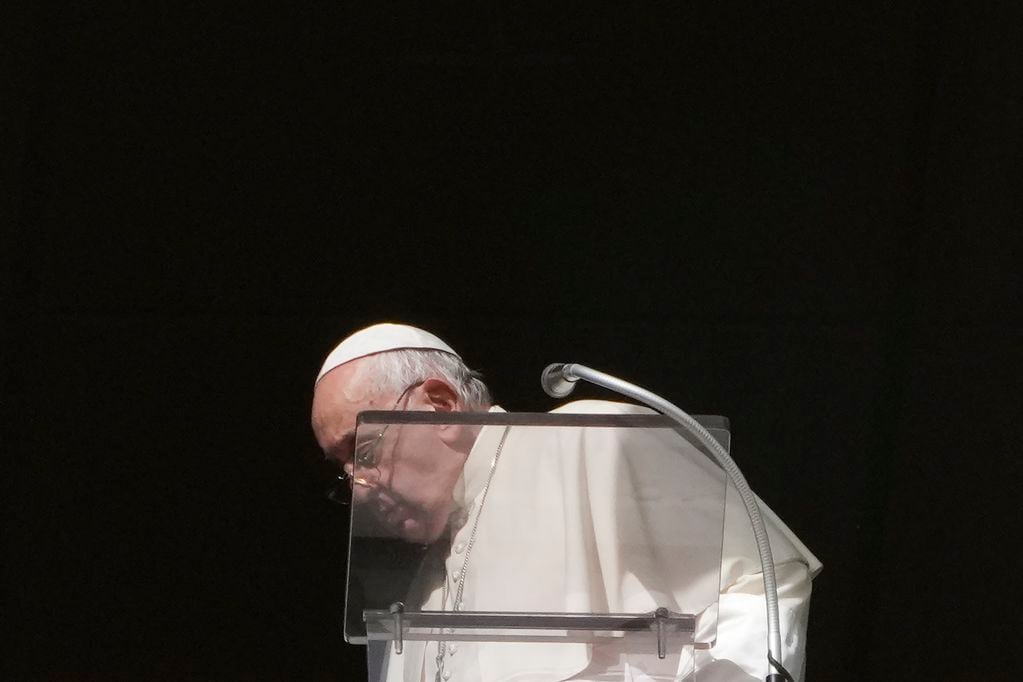 El Papa no pudo leer su discurso: “Aún no estoy bien”.