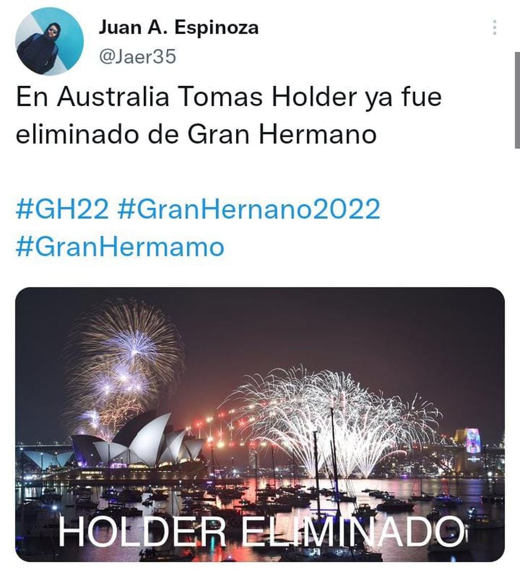 El público de las redes sociales contra Tomás Holder