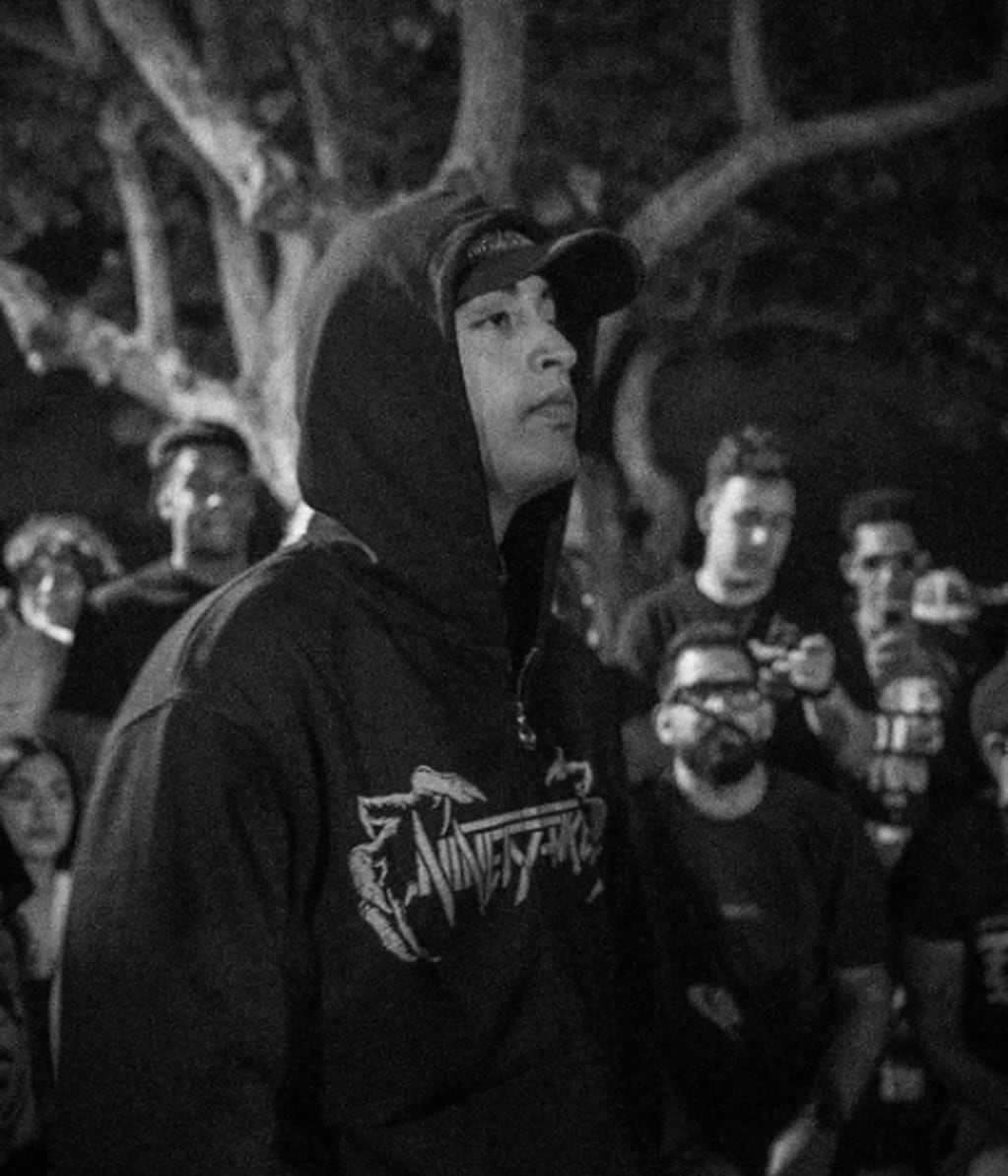 Tiago PZK participó de una batalla de rap en Miami