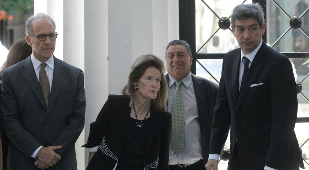 Horacio Rosatti (derecha), con otros integrantes de la Corte (Foto: DyN)
